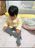 尼多熊女童连裤袜棉袜儿童纯色春秋打底裤臀部双线加档宝宝裤袜JWL003 实拍图