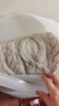 京东京造懒懒大毛衣毯 1500g塔芙绒双层加厚午睡毯子 浅卡其 1.5x2m 实拍图