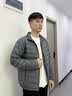 波司登26秋季男士轻薄羽绒服短款立领排骨条保暖外套B260135005 实拍图