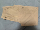 骆驼（CAMEL）直筒工装裤男户外防泼水运动休闲裤子 J14CA6L6645 卡其 M 实拍图