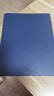 得力（deli）A4/30页资料册文件夹 质感竖式插页袋奖状收集册孕检产检报告收纳册乐谱册办公用品PQ103-30 蓝色 实拍图