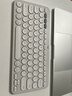 罗技（Logitech）时尚系列K390无线蓝牙键盘 超薄便携 新升级 白色 79键 实拍图