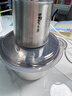 小熊（Bear）绞肉机家用小型不锈钢 绞馅机电动碎肉机 辅食机家庭绞肉绞菜多功能一体机 自动打肉馅机QSJ-L03K3 实拍图