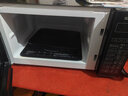 格兰仕家用微波炉微烤一体机烤箱光波炉700瓦节能省电 20升平板易清洁 快速解冻智能菜单DG 黑色（微波烧烤一体） 实拍图