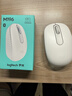 罗技（Logitech）M196 无线蓝牙鼠标 办公鼠标 笔记本商务办公家用 小巧便携 对称手型 珍珠白 实拍图