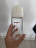 贝亲（Pigeon）玻璃奶瓶宽口径防胀气240ml L号奶嘴 6月+ AA188  实拍图