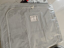 登比布艺收纳箱衣服棉被整理箱玩具衣物储物箱百纳箱 烟灰色66L2只装 实拍图