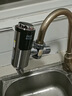 奥克斯（AUX）电热水龙头热水器免安装即热速热接驳款厨卫两用加热水龙头 【免安装恒温款】电镀银+漏保+送万向喷头+可调温 实拍图
