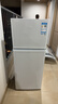 TCL 116L两门冰箱二级能效直冷小户型养鲜白色节能小型出租房家用电冰箱112升级款R116L5-B以旧换新 实拍图