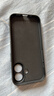 品胜【相机按键全包】适用iPhone17手机壳苹果17保护套亲肤柔性液态男女款超薄全包软壳保护套黑色 实拍图