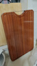 双枪乌金檀菜板 百年龄整木砧案板家用切菜食品抗菌防霉实木40*27*2.5 实拍图