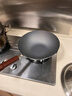 RIVER LIGHT日本进口熟铁炒锅煎炒多用途30cm家用炒菜锅电磁炉燃气灶通用 实拍图
