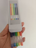 小米巨能写多彩中性笔 5支装 0.5mm 商务办公中性笔会议笔 橙黄绿蓝紫 实拍图