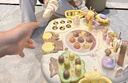 奔尼游戏桌婴儿玩具1-3岁宝宝早教音乐多功能学习桌多面体生日礼物 实拍图