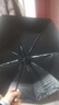 【已售100万】手动UV折叠黑胶防晒防紫外线遮阳晴雨两用伞 【自动款8骨】黑色UV 实拍图