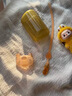beedoll宝宝安抚牙胶婴幼儿磨牙棒防吃手戒安抚奶嘴牙胶口欲期玩具西柚粉 实拍图