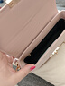 CHARINE&KATH 小&ck女包蜜桃粉法式腋下包包女小众百搭高级感链条斜挎单肩包女 粉色 专柜礼盒装 实拍图