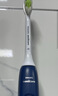 飞利浦（PHILIPS）声波电动牙刷钻石3系 生日礼物情侣款送男生女友微泡水流HX5181/02 蓝色 实拍图