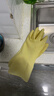 宜之选橡胶手套L码10双加厚厨房洗碗乳胶家务劳保清洁手套防水 实拍图