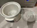 小熊（Bear）电炖锅 电炖盅 煲汤锅 炖汤锅 白瓷炖锅3-4个人用陶瓷全自动煮粥锅 直炖电炖锅 DDG-D30H5 3L 实拍图