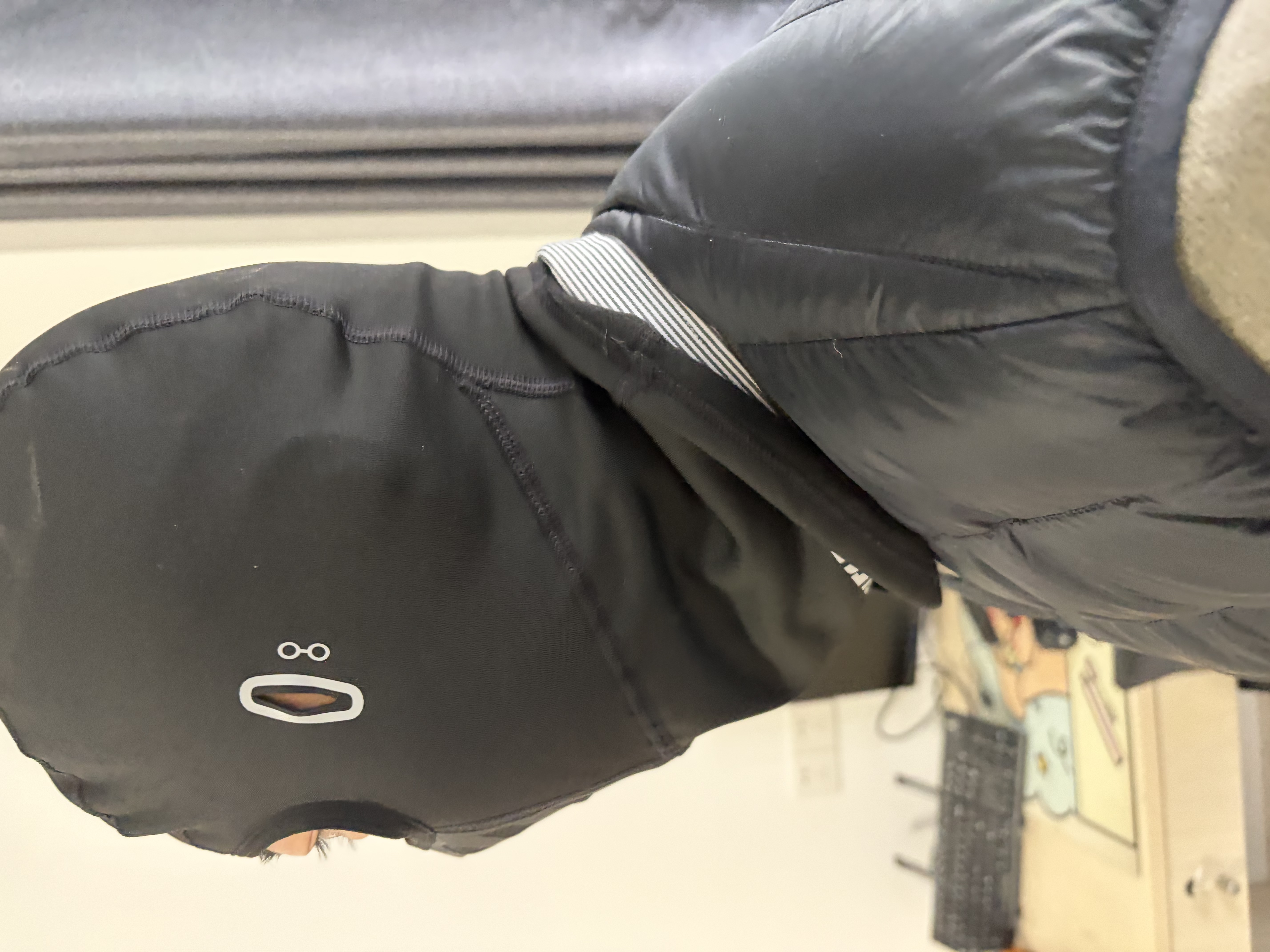 塔斯队长秋冬季保暖头套加绒防风面罩摩托车滑雪防护全脸自行车骑行面罩 实拍图