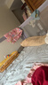 棒棒猪 (BabyBBZ)婴儿床围栏床上儿童防掉床护栏宝宝防摔防护栏垂直升降 免打钉/1.8m+2m*2 三面装 简约灰 实拍图