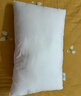 富安娜家纺枕芯 蚕丝枕护颈枕头 成人枕头高档花边枕 一只装 70x45cm 实拍图