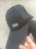 【热巴同款】加大棒球帽帽子男女大头围显脸小春夏字母百搭棒球帽 侧标-黑色【1顶】 实拍图