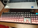 惠普（HP）机械键盘键鼠套装有线 办公电竞游戏台式机笔记本电脑 侧刻渐变黑莓 茶轴冰蓝光 实拍图