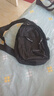 【已售300万】新款男女皮革触感胸包休闲时尚牛津布单肩包斜挎包 双层-黑色（热销款） 实拍图