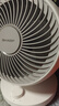 夏普 （SHARP）电风扇空气循环扇家用台扇低噪电风扇摇头涡轮对流大风力办公室宿舍桌面风扇节能小风扇 【机械款】抗菌扇叶+风大音轻+香薰驱蚊 实拍图