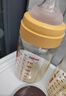 爱得利（evorie）奶瓶 婴儿奶瓶 宽口径新生宝宝PPSU奶瓶 240ml 橙(6个月+) 实拍图