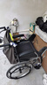 鱼跃(yuwell)手动轮椅车H053C铝合金折背折叠轻便老年残疾人代步 实拍图