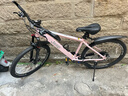 Jeep吉普山地车自行车学生成人减震碟刹通勤变速越野青少年巡航者C800 RC750-辐条轮-珊瑚粉 26寸(建议身高156-180cm) 24速旗舰版（铝合金） 实拍图