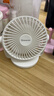 赛亿电风扇小风扇小台扇迷你USB手持便携电风扇小型学生宿舍床头办公室轻音桌面扇小型可车载风扇 实拍图