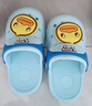 B.Duck小黄鸭童鞋儿童花园鞋男童舒适洞洞鞋女童宝宝舒适拖鞋5965蓝色20 实拍图
