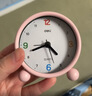 得力闹钟学生儿童专用床头闹钟起床神器强力叫醒静音扫秒-LE309小号时钟-闹钟(粉)(台)礼物 实拍图