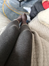 完美记忆打底裤女冬季加绒加厚外穿保暖连裤袜光腿神器 深灰色厚绒踩脚款 实拍图