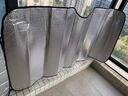 卡饰社（CarSetCity）高反光汽车遮阳挡遮阳伞遮阳板车窗遮阳帘前挡遮阳防晒罩 银色 实拍图