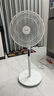 美的（Midea）【飓风节能】七叶柔风立式电风扇/家用轻音落地扇/台式小型风扇/大风力遥控定时摇头风扇 SAH35BSJ 实拍图