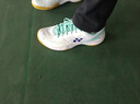 YONEX尤尼克斯羽毛球鞋yy男女款训练透气缓震SHB101CR 白薄荷43 实拍图