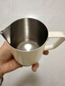 CLITON咖啡拉花杯鹰嘴意式拉花缸304不锈钢打奶泡杯带刻度打奶缸350ml 实拍图