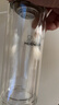 希诺双层玻璃杯男家用商务办公泡茶杯子过滤车载水杯XN-9302 345mL 实拍图