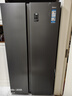 Haier【新品】海尔冰箱双开门对开门纤薄一级能效双变频风冷无霜干湿分储大容量家用智能电冰箱家电补贴 617升+黑金净化系统+90°开门悬停 实拍图