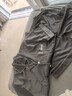 南极人男士睡衣男2026年夏季冰丝短袖短裤宽松可外穿家居服套装灰 XL 实拍图