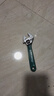 绿林（GREENER）活动扳手6寸套装工具活口扳手多功能大开口沾塑扳手家用活扳子 实拍图