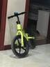 贝趣儿童平衡车1-3-6-12岁宝宝滑步车无脚踏小孩自行车男孩两轮滑行车 发泡轮 14寸 绿色 适合身高100-130cm 2-5岁幼儿女孩圣诞节新年礼物 实拍图