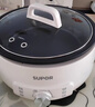 苏泊尔（SUPOR）0涂层不锈钢电火锅 分体电煮锅 火锅专用锅 家用多功能电热锅 3L涮肉锅 H30YK776 实拍图