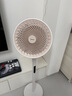 美的（Midea）【变频轻音】空气循环扇家用语音遥控电风扇 一级能效轻音落地扇 卧室桌面大风力小风扇 GDJ24SHG 实拍图