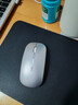 英菲克（INPHIC）M1无线鼠标可充电办公蓝牙三模电量显示静音便携适用于惠普华硕苹果IPAD笔记本电脑无限轻音 【无线-2.4G电量显示增强版】Ty-C充电太空银 实拍图